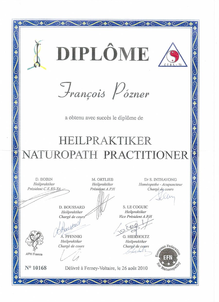 Heilpraktiker · Naturopath Practitioner