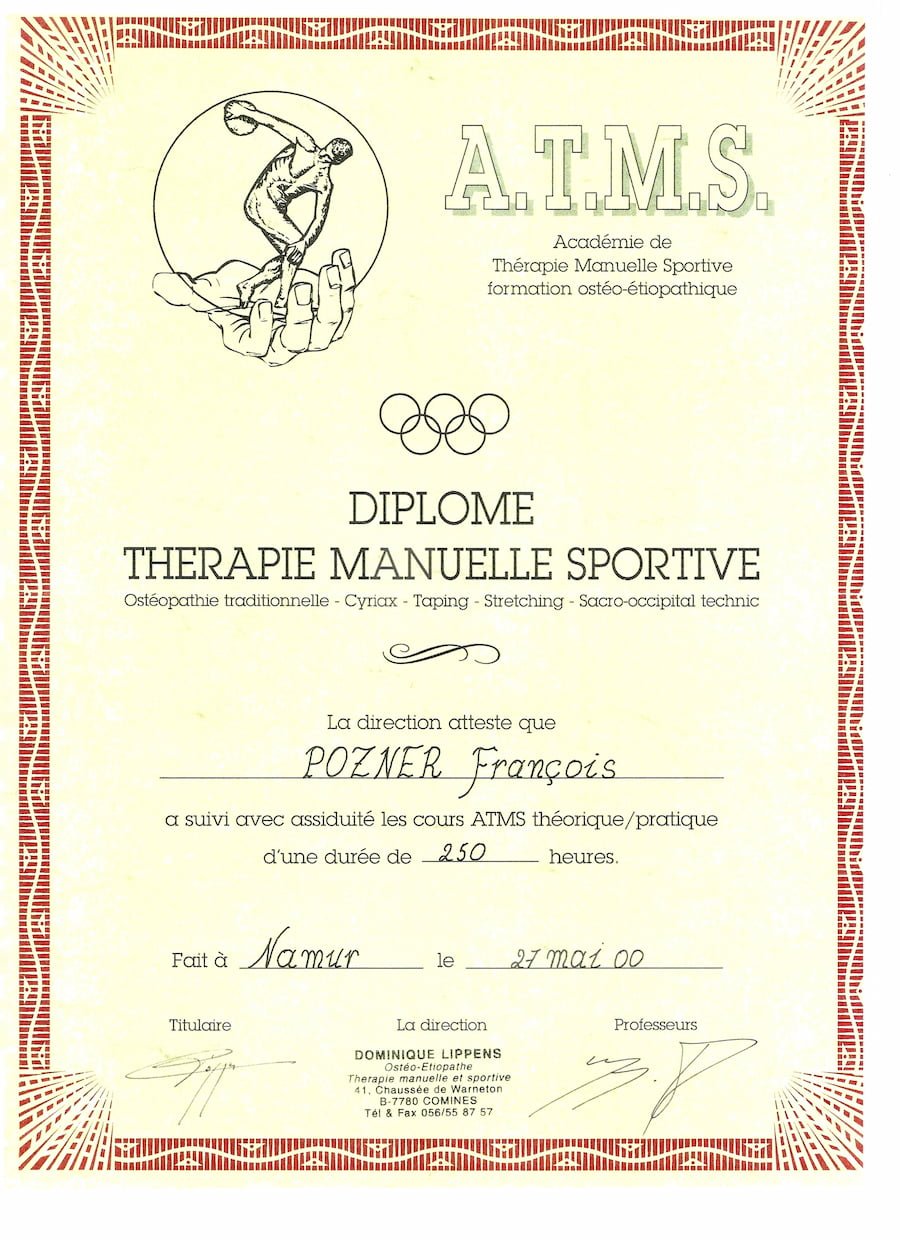 Thérapie Manuelle Sportive